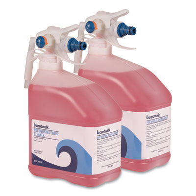 Boardwalk PDC Neutral Floor Cleaner, Tangy Fruit Scent, 3 L Bottle, 2/Carton (4814)