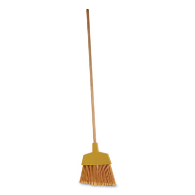 Boardwalk Angler Broom, 53" Handle, Yellow, 12/Carton (932ACT)