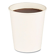 Boardwalk Convenience Pack Paper Hot Cups, 8 oz, White, 9 Cups/Sleeve, 34 Sleeves/Carton (BWKWHT8HCUPOP)