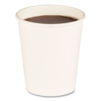 Boardwalk Convenience Pack Paper Hot Cups, 8 oz, White, 9 Cups/Sleeve, 34 Sleeves/Carton (BWKWHT8HCUPOP)