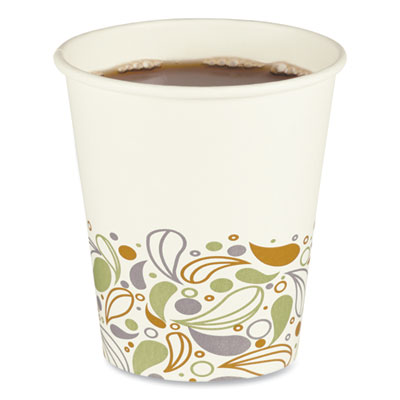 Boardwalk Convenience Pack Paper Hot Cups, 10 oz, Deerfield Print, 9 Cups/Sleeve, 29 Sleeves/Carton (BWKDEER10HCUPOP)