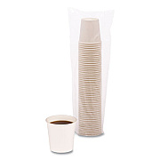 Boardwalk Paper Hot Cups, 4 oz, White, 50/Sleeve, 20 Sleeves/Carton (WHT4HCUP)