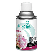TimeMist Premium Metered Air Freshener Refill, French Kiss, 6.6 oz Aerosol Spray, 12/Carton (1042824)