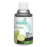TimeMist Premium Metered Air Freshener Refill, Cucumber Melon, 5.3 oz Aerosol Spray, 12/Carton (1042677)