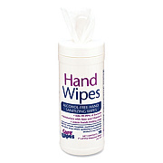 2XL Alcohol Free Hand Sanitizing Wipes, 7 x 8, White, 70/Canister, 6 Canisters/Carton (470)