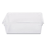 Rubbermaid Commercial Food/Tote Boxes, 12.5 gal, 26 x 18 x 9, Clear, Plastic (3300CLE)