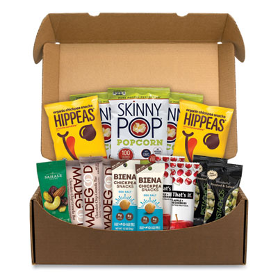Snack Box Pros Vegan Snack Box, 15 Assorted Snacks/Box (70000126)