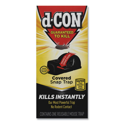 d-CON Ultra Set Covered Snap Trap, Plastic (00027)