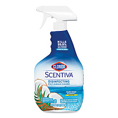 Clorox Scentiva Multi Surface Cleaner, Pacific Breeze and Coconut, 32 oz Spray Bottle (31774EA)