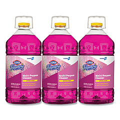 Clorox Fraganzia Multi-Purpose Cleaner, Spring Scent, 175 oz Bottle, 3/Carton (31524)