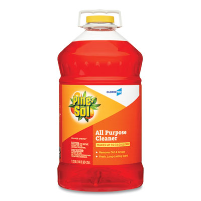 Pine-Sol All Purpose Cleaner, Orange Energy, 144 oz Bottle (41772EA)
