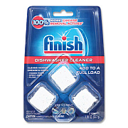 FINISH Dishwasher Cleaner Pouches, Original Scent, Pouch, 3 Tabs/Pack (98897PK)