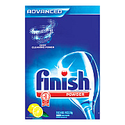 FINISH Automatic Dishwasher Detergent, Lemon Scent, Powder, 2.3 qt. Box, 6 Boxes/Ct (78234)