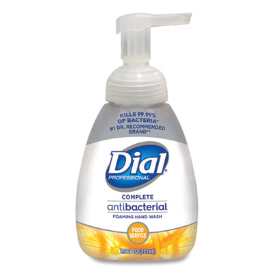 Dial Professional Antibacterial Foaming Hand Wash, Light Citrus, 7.5 oz Pump, 8/Carton (06001CT)