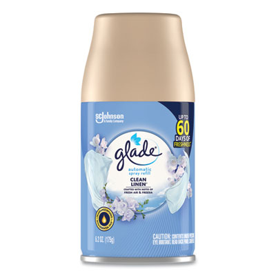 Glade Automatic Air Freshener, Clean Linen, 6.2 oz (333455EA)