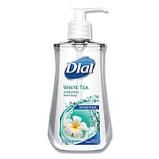 Dial Antibacterial Liquid Soap, White Tea, 7.5 oz Pump Bottle (02660)