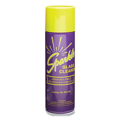 Sparkle Glass Cleaner, 20 oz Aerosol Spray (20620)
