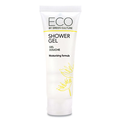 Eco By Green Culture Shower Gel, Clean Scent, 30 mL, 288/Carton (SGEGCT)