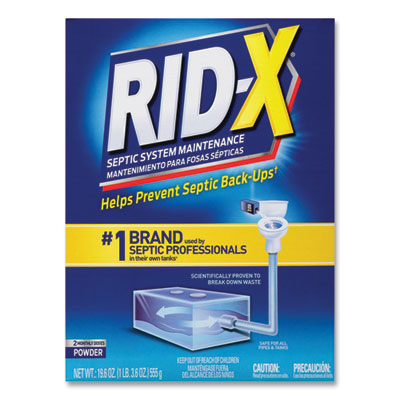 RID-X Septic System Treatment Concentrated Powder, 19.6 oz (80307EA)