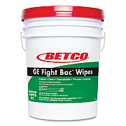 Betco GE Fight Bac Disinfecting Wipes, 7 x 11, Unscented, 1,500/Pack (392F500)