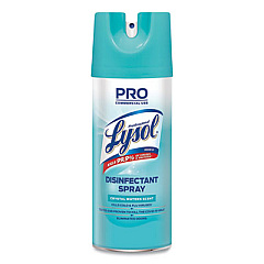 Professional LYSOL Brand Disinfectant Spray, Crystal Waters, 12.5 oz Aerosol Spray, 12/Carton (84044CT)