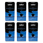 Lavazza Decaffeinato Ricco Espresso Coffee Capsules, Intensity 6, 0.17 oz, 10/Box, 6 Boxes/Carton (99)