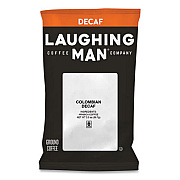 Laughing Man Coffee Company Colombian Decaf Coffee Fraction Packs, 2 oz, 18/Box (386644)