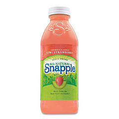 Snapple All Natural Juice Drink, Kiwi-Strawberry, 20 oz Bottle, 24/Carton (10002876)