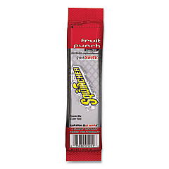 Sqwincher Thirst Quencher QwikServ Electrolyte Replacement Drink Mix, Fruit Punch, 1.26 oz Packet, 8/Pack (060901FP)