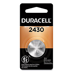 Duracell Lithium Coin Batteries, 24302 (DL2430BPK)