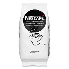 Nescaf Frothy Coffee Beverage, French Vanilla, 2 lb Bag (99019)