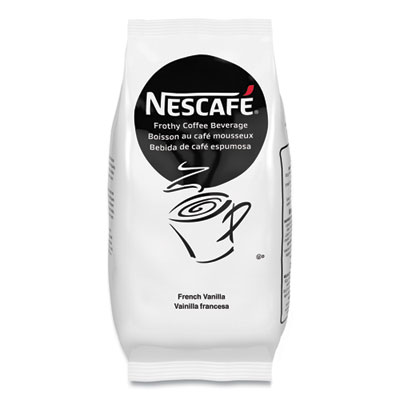 Nescaf Frothy Coffee Beverage, French Vanilla, 2 lb Bag (99019)
