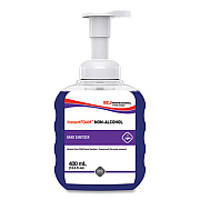 SC Johnson InstantFOAM Non-Alcohol Pure Hand Sanitizer, 400 mL Pump Bottle, Light Perfume Scent, 12/Carton (56815)