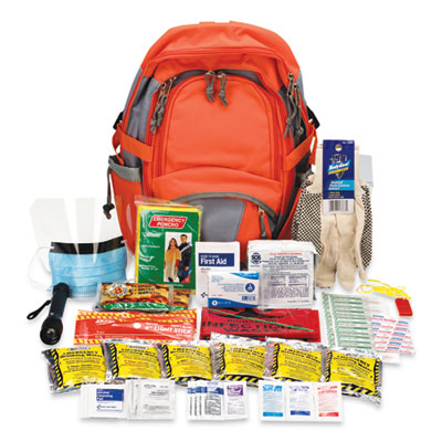 PhysiciansCare by First Aid Only Emergency Care Backpack XL, 63 Pieces, Nylon Fabric Case (90001)