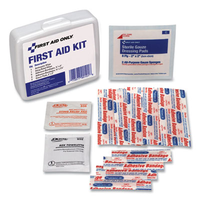 PhysiciansCare by First Aid Only First Aid On the Go Kit, Mini, 13 Pieces, Plastic Case (90101)