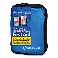 PhysiciansCare by First Aid Only Soft-Sided First Aid and Emergency Kit, 104 Pieces, Soft Fabric Case (90168)
