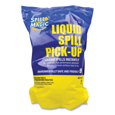 Spill Magic Sorbent, 4 qt, 3 lbs Bag (SM106)