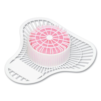 Big D Industries Para Urinal Screen, Lasts 30 Days, Cherry Scent, 3 oz, White, 12/Box (930)