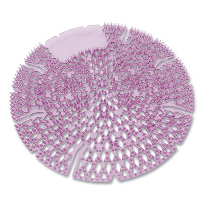 Big D Industries Diamond 3D Urinal Screen, Lavender Lace Scent, 0.13 oz, Lavender, 10/Box (629)
