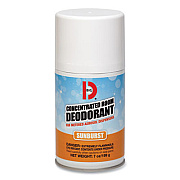 Big D Industries Metered Concentrated Room Deodorant, Sunburst Scent, 7 oz Aerosol Spray, 12/Carton (464)