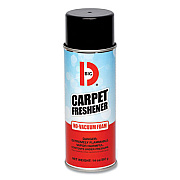 Big D Industries No-Vacuum Carpet Freshener, Fresh Scent, 14 oz Aerosol Spray, 12/Carton (241)