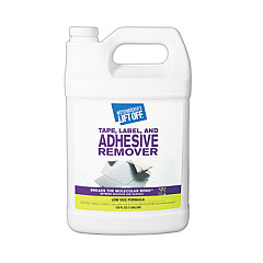 Motsenbocker's Lift-Off Tape, Label and Adhesive Remover, 1 gal Bottle, 4/Carton (40801)