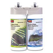 Rubbermaid Commercial Microburst Duet Refills, Alpine Springs/Mountain Peaks, 3 oz Aerosol Spray, 4/Carton (3485950)