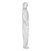 KleenGuard A20 Breathable Particle Protection Coveralls, Elastic Back, Hood and Boots, 4X-Large, White, 20/Carton (49127)
