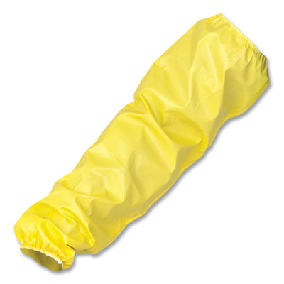KleenGuard A70 Chemical Spray Sleeve Protectors, One Size Fits All, Yellow, 200/Carton (97780)