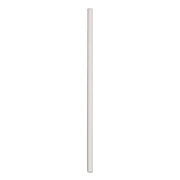Hoffmaster Compostable Paper Straw, 7.75", White, 300/Box, 16 Boxes/Carton (600195)