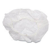 AmerCareRoyal Latex-Free Operating Room Cap, Polypropylene, White, 21", 100 Caps/Pack, 10 Packs/Carton (RP110NW)