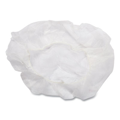 AmerCareRoyal Latex-Free Operating Room Cap, Polypropylene, White, 21", 100 Caps/Pack, 10 Packs/Carton (RP110NW)