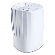 AmerCareRoyal Pleated Chef's Hats, Paper, Adjustable, 10" Tall, One Size, White, 24/Carton (RCH10)