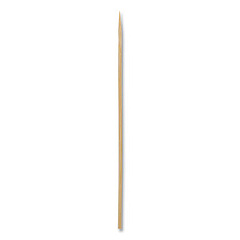 AmerCareRoyal Bamboo Skewers, Paper, 6", Natural, 100/Pack (R806)